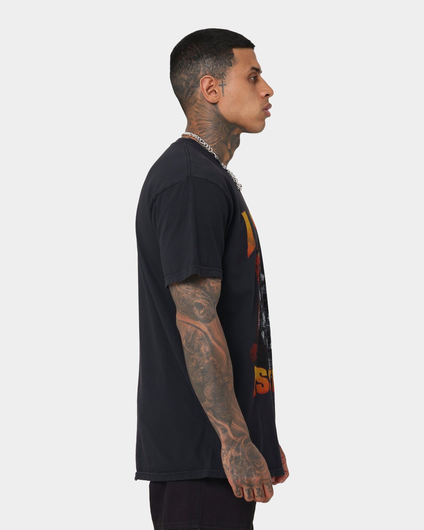 4HUNNID Forever Issues Rap T-Shirt Black sold by Culture Kings product image thumbnail 5