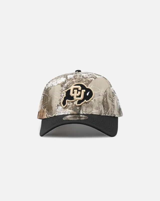 New Era NCAA Colorado Buffaloes 'Real Tree' 9FORTY A-Frame Snapback Realtree sold by Culture Kings