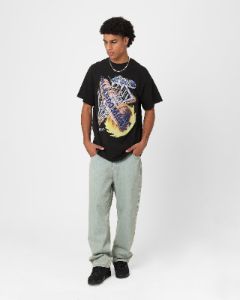Mitchell & Ness Orlando Magic Fireball T-Shirt Black sold by Culture Kings