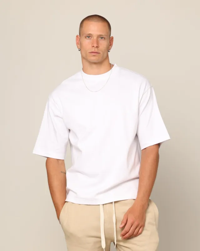 Carré Blanc Boxy T-Shirt White sold by Culture Kings