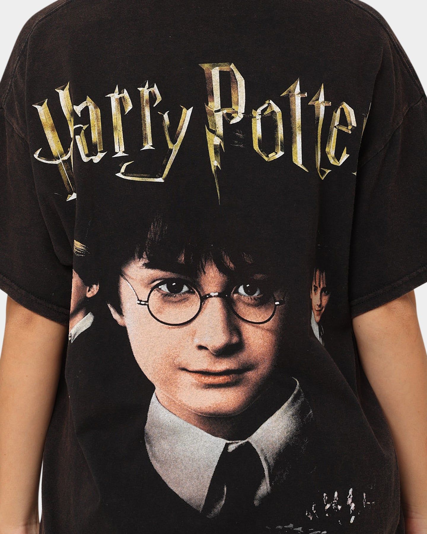 American Thrift X Harry Potter Potter Vintage T-Shirt Black Wash sold by Culture Kings product image thumbnail 5