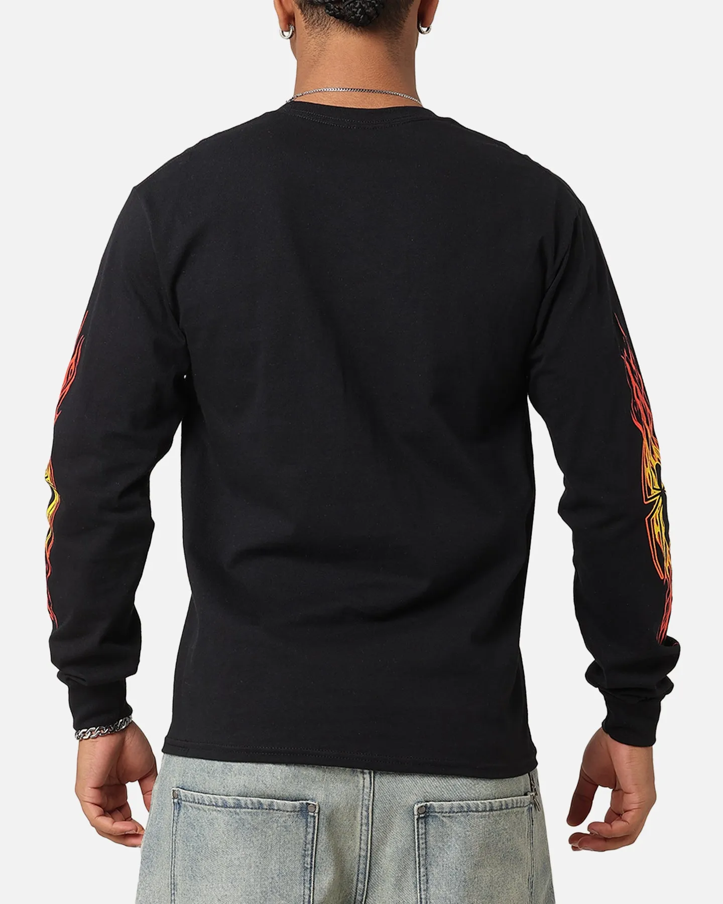 Goat Crew Marvel Spider-Man Y2K Spidey Long Sleeve T-Shirt Black sold by Culture Kings product image thumbnail 3