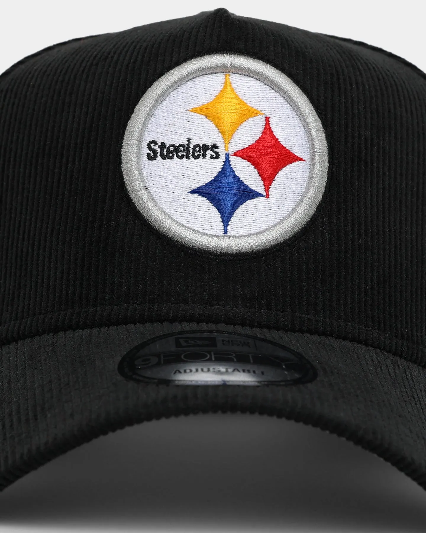 New Era Pittsburgh Steelers 'NFL Season Kick Off' Corduroy 9FORTY A-Frame Snapback Black/OTC sold by Culture Kings product image thumbnail 5