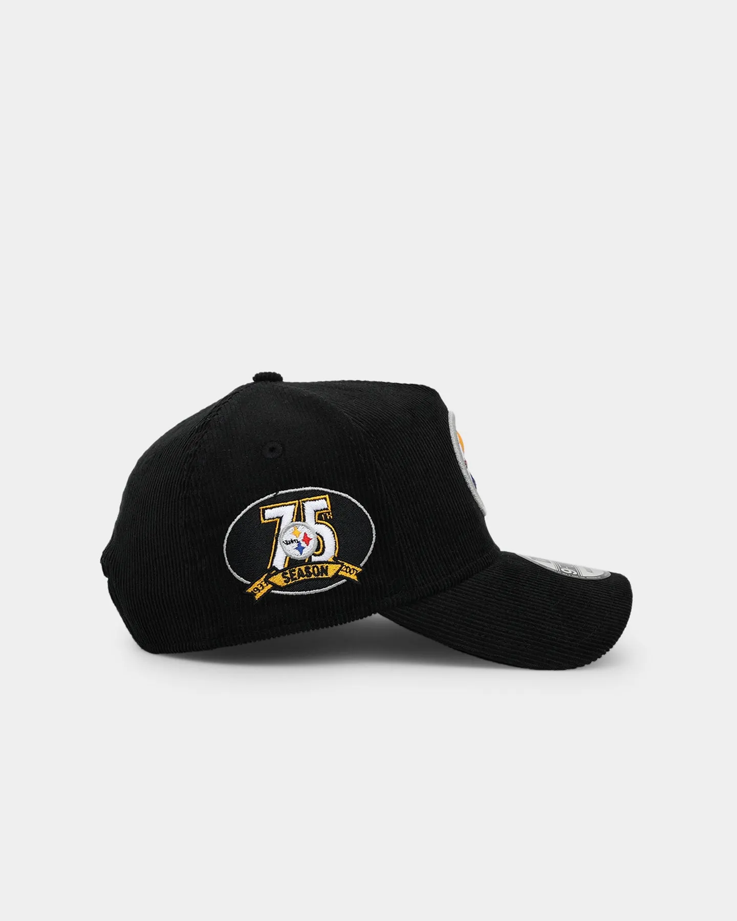 New Era Pittsburgh Steelers 'NFL Season Kick Off' Corduroy 9FORTY A-Frame Snapback Black/OTC sold by Culture Kings product image thumbnail 3