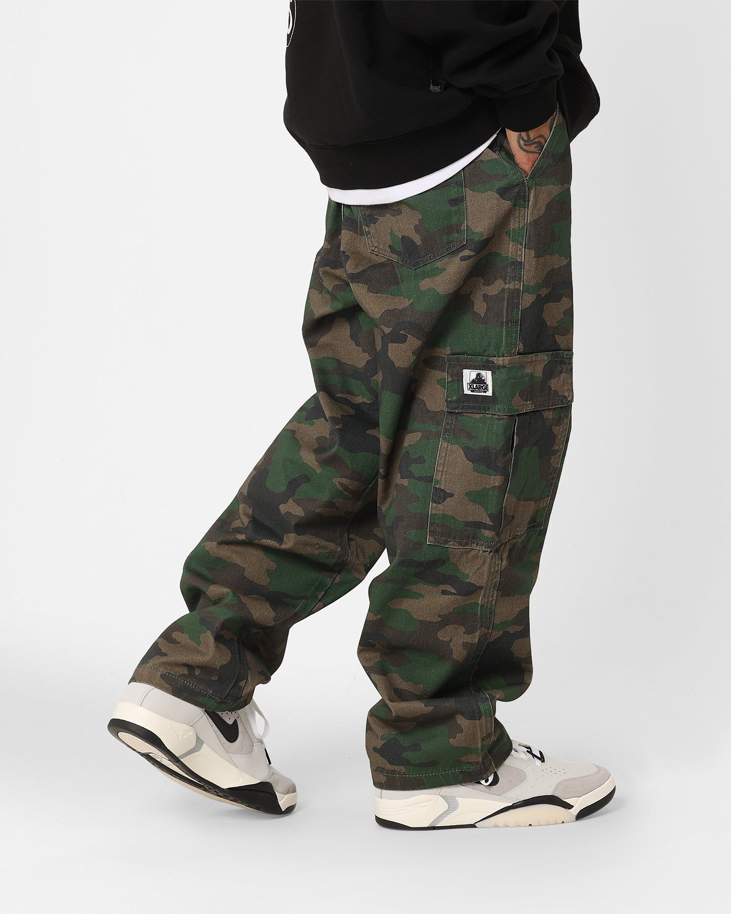 X-Large Camo 91 Cargo Pants Woodland Camo sold by Culture Kings