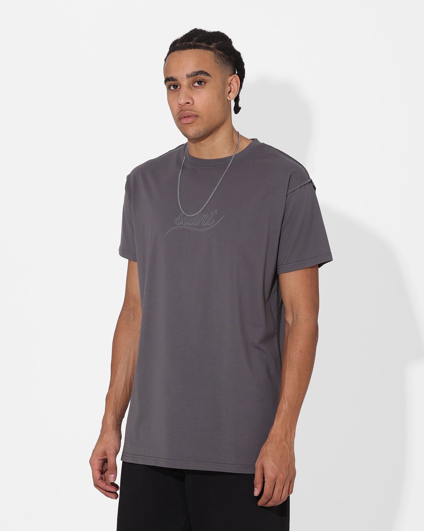 Saint Morta Torrent Lafayette T-Shirt Dark Grey sold by Culture Kings