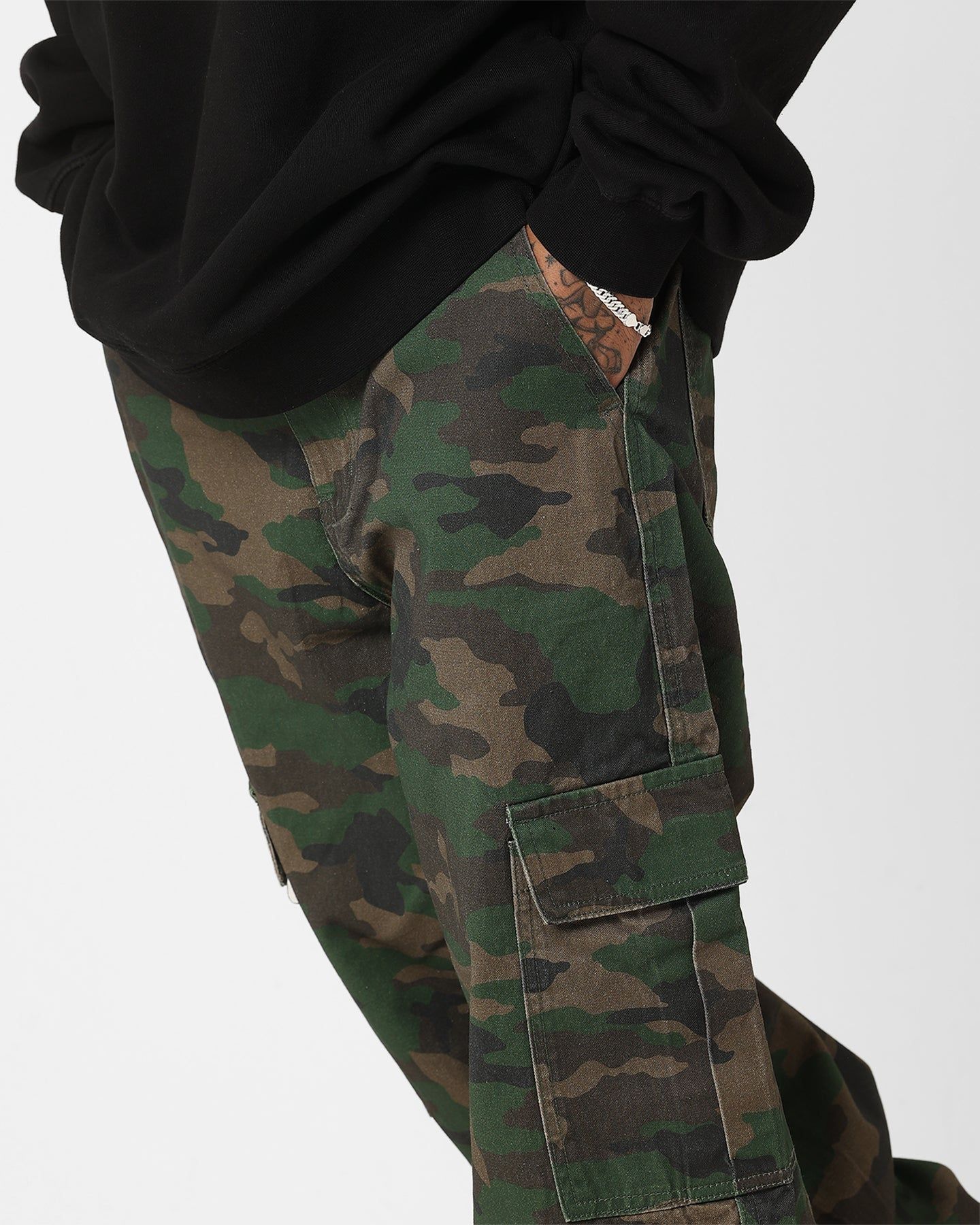 X-Large Camo 91 Cargo Pants Woodland Camo sold by Culture Kings product image thumbnail 4