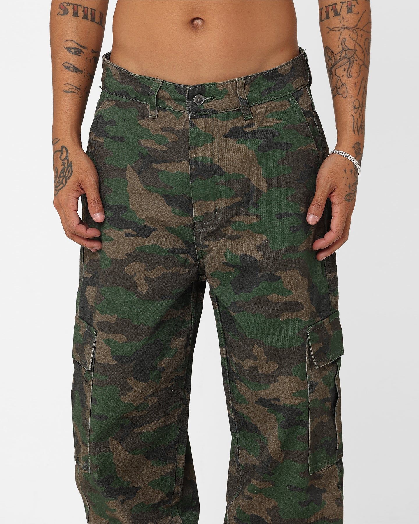 X-Large Camo 91 Cargo Pants Woodland Camo sold by Culture Kings product image thumbnail 7