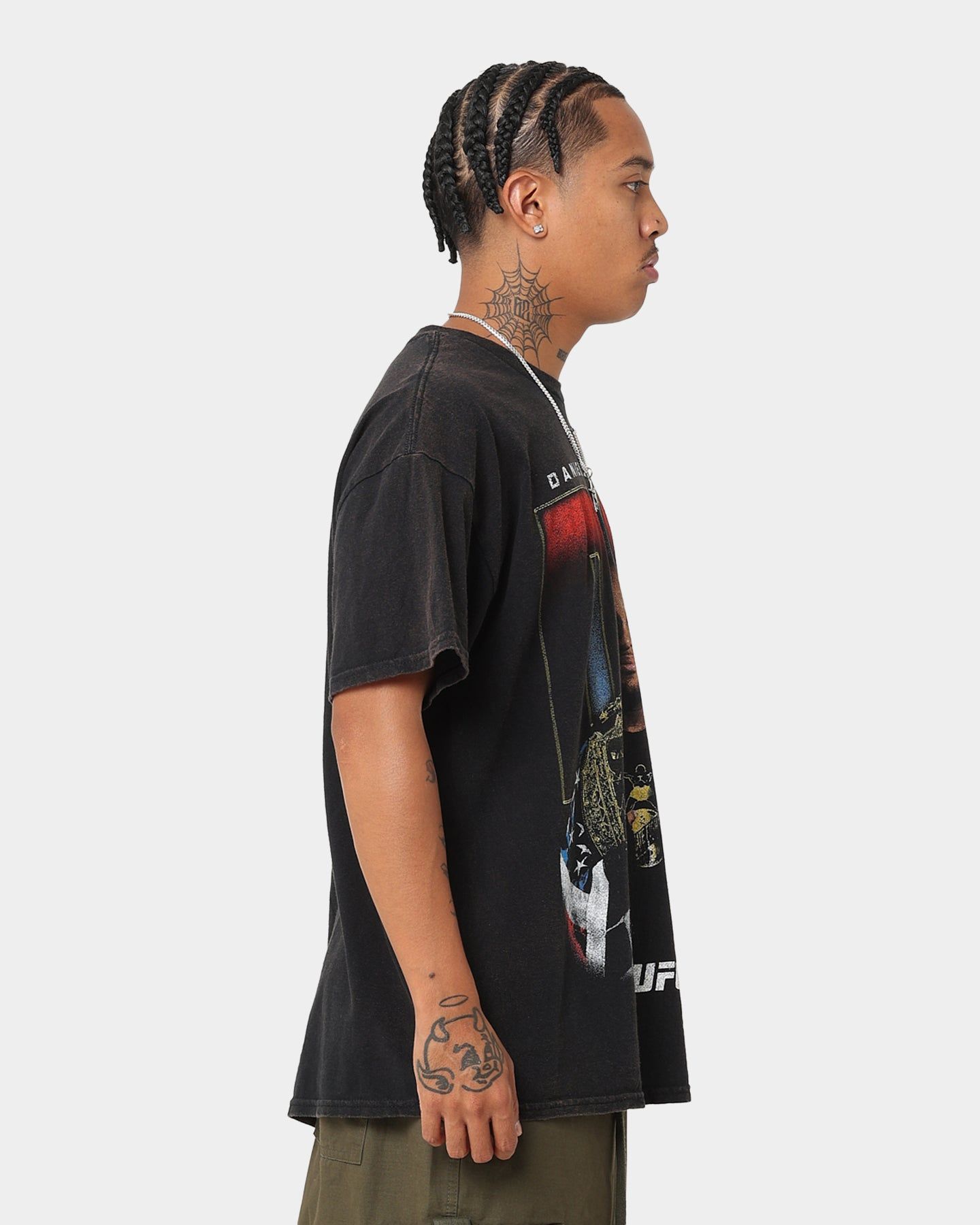 Goat Crew X UFC Daniel Cormier Vintage T-Shirt Black Wash sold by Culture Kings product image thumbnail 5