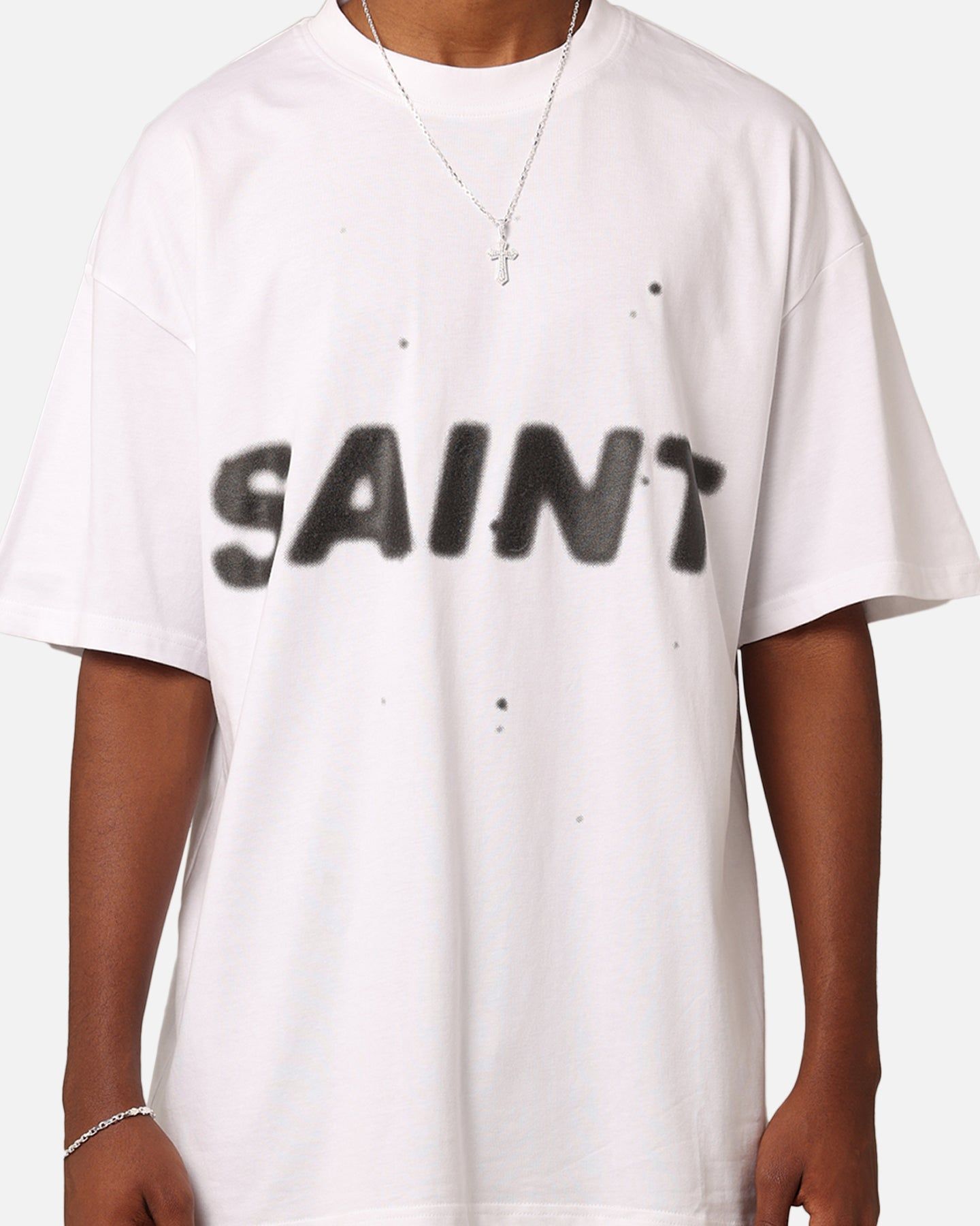 Saint Morta Faded T-Shirt White sold by Culture Kings product image thumbnail 3