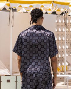 Loiter Midsummer Button Up Shirt Black sold by Culture Kings