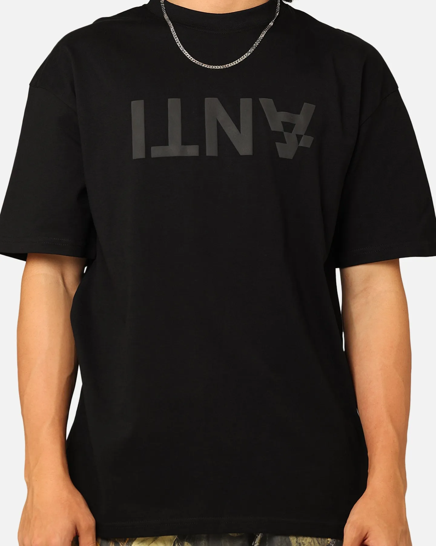 The Anti Order Anti Logo T-Shirt Black sold by Culture Kings product image thumbnail 3