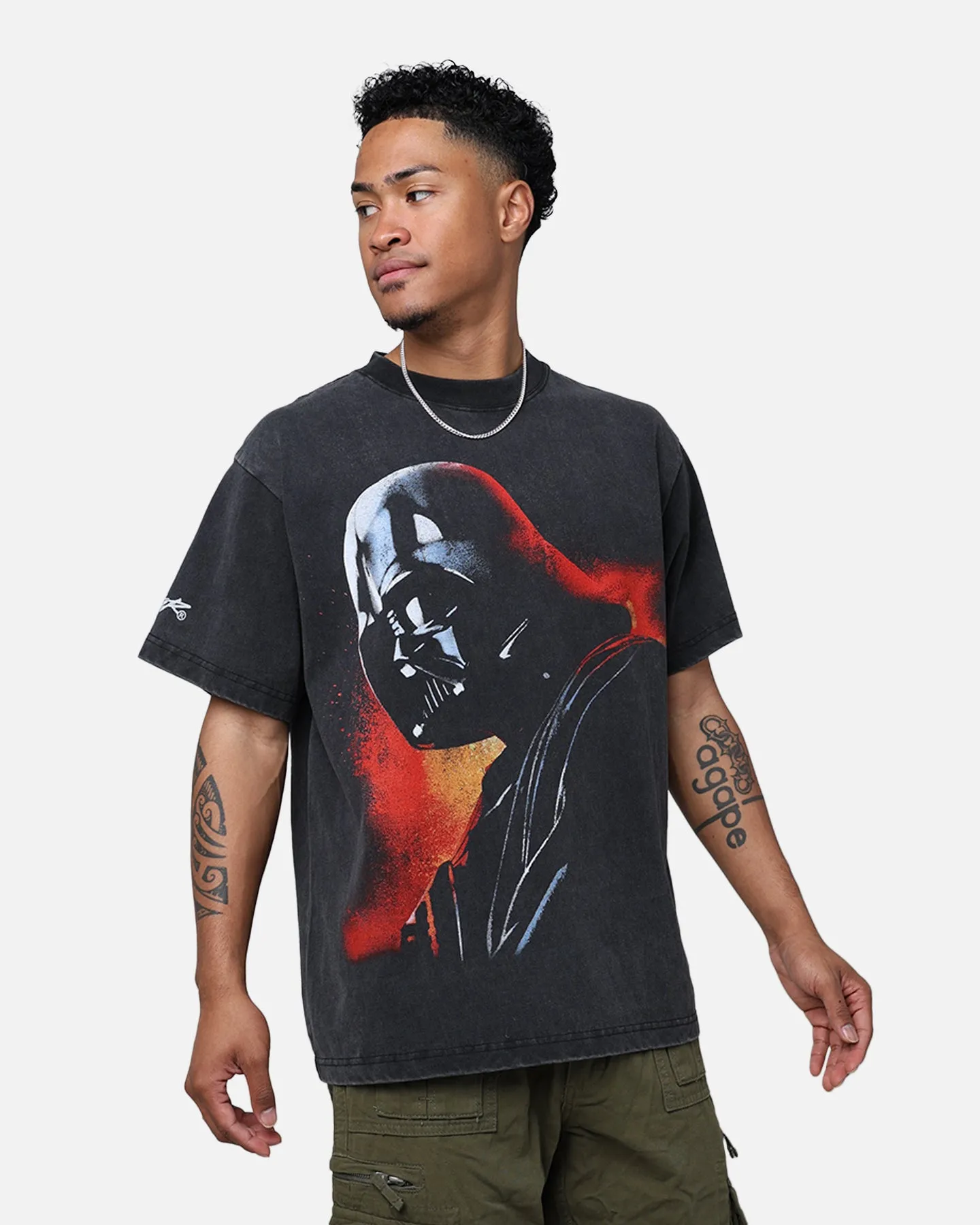 Star Wars Darth Vader T-Shirt Black Wash sold by Culture Kings product image thumbnail 2