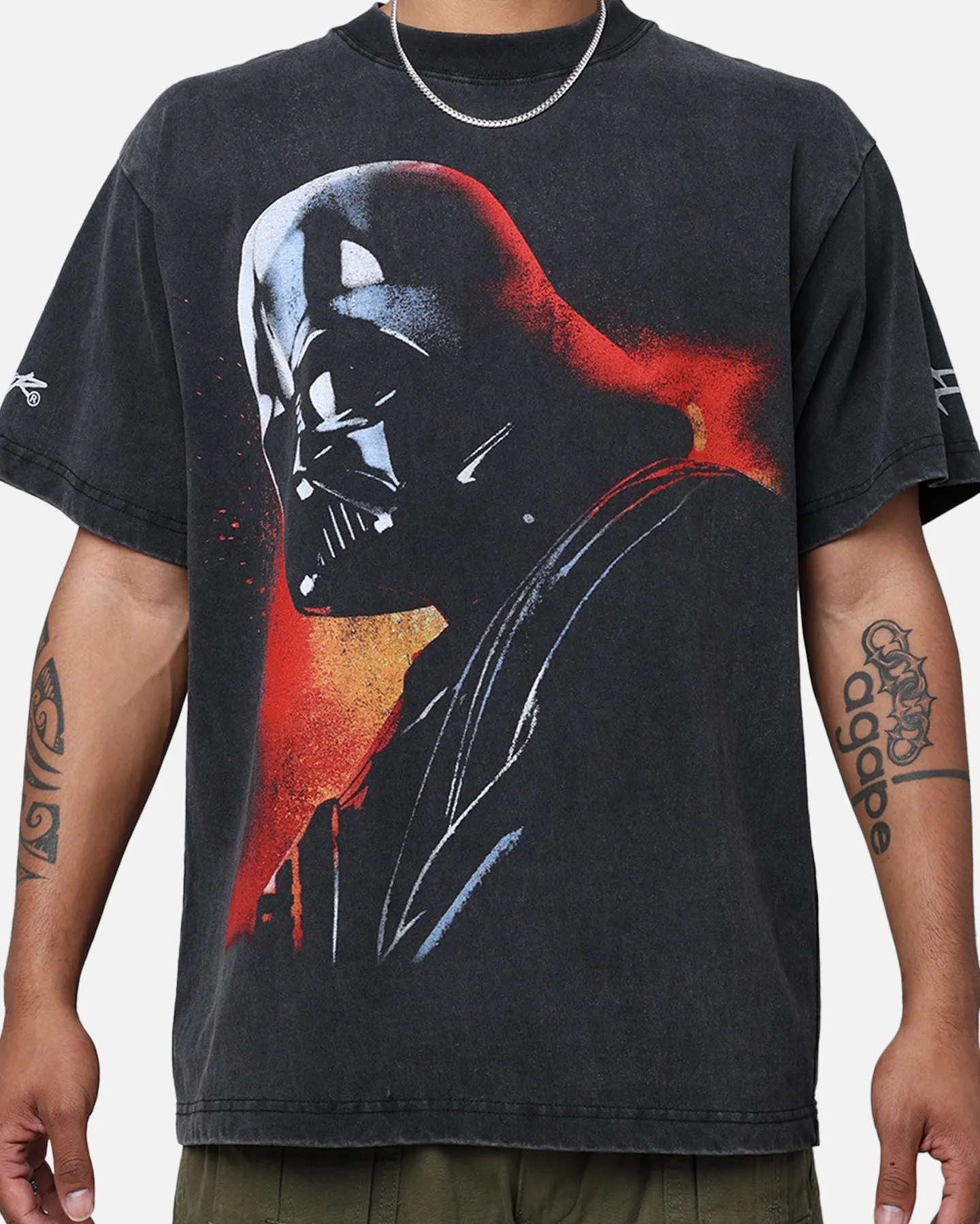 Star Wars Darth Vader T-Shirt Black Wash sold by Culture Kings product image thumbnail 4