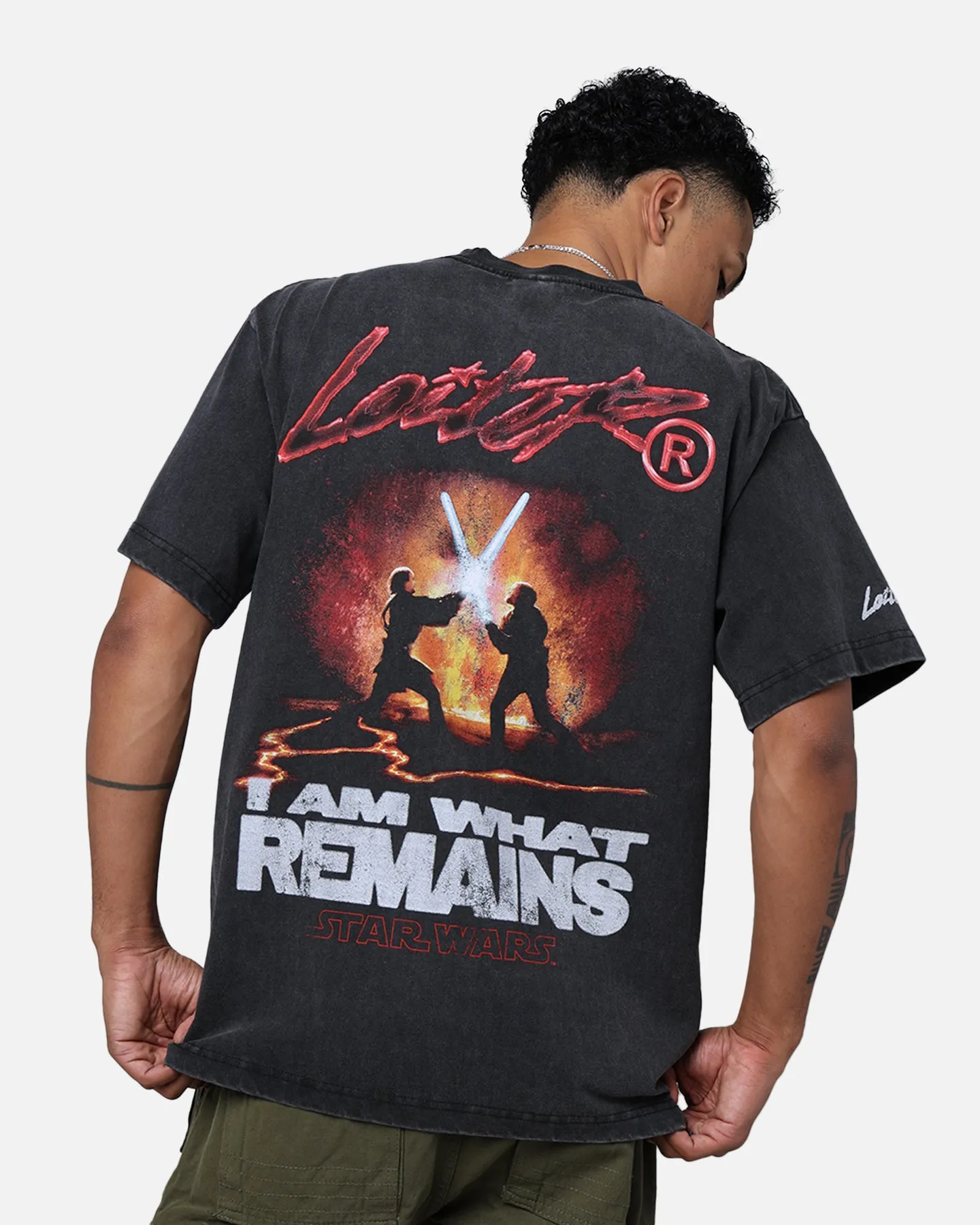 Star Wars Darth Vader T-Shirt Black Wash sold by Culture Kings