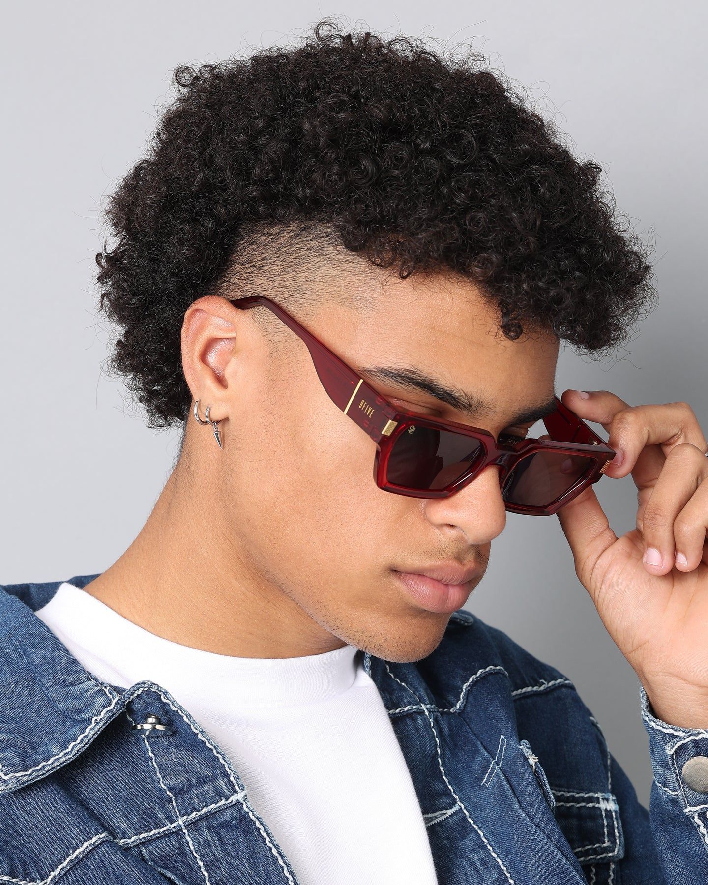 9FIVE Locks Sunglasses Maroon sold by Culture Kings product image thumbnail 3
