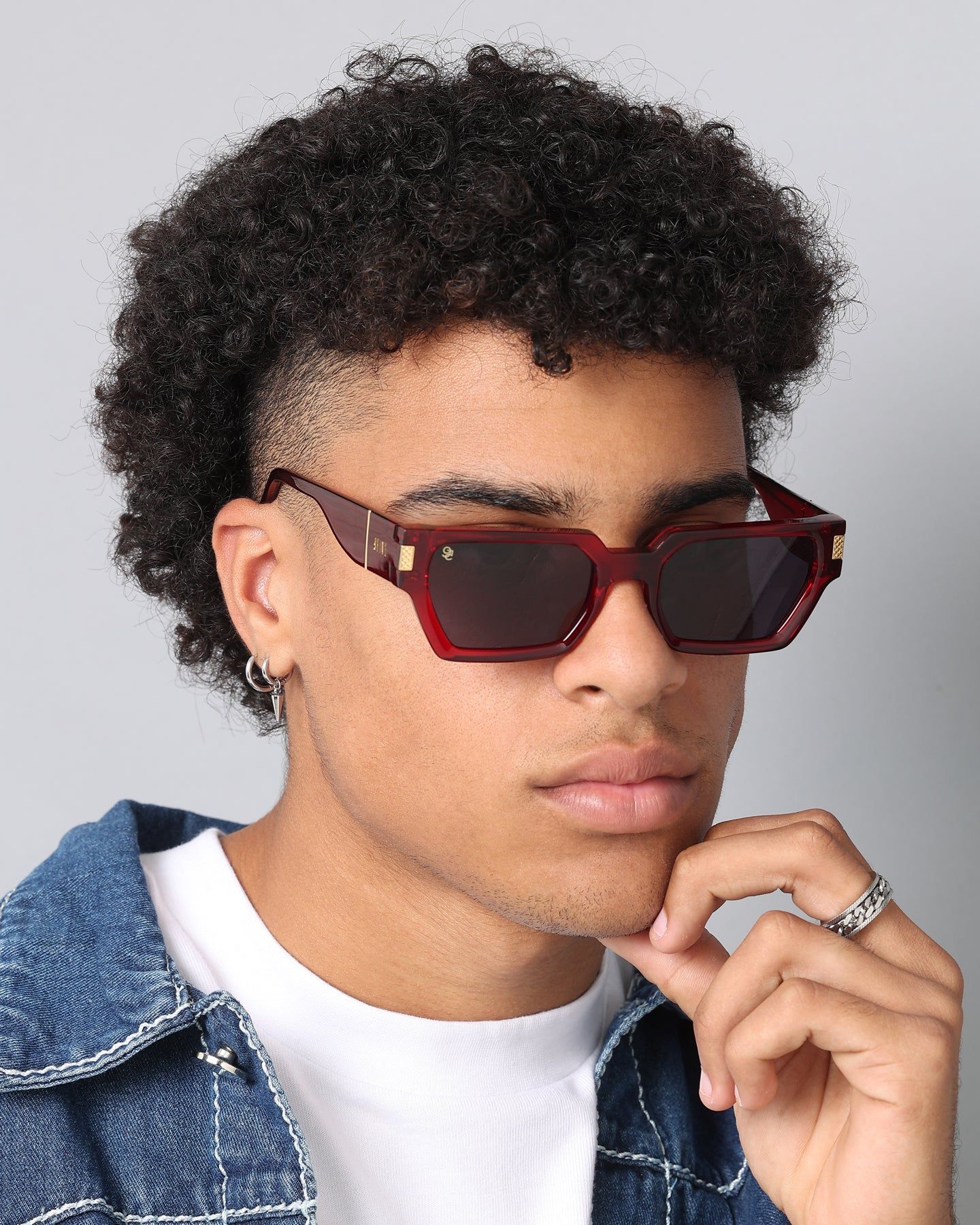 9FIVE Locks Sunglasses Maroon sold by Culture Kings