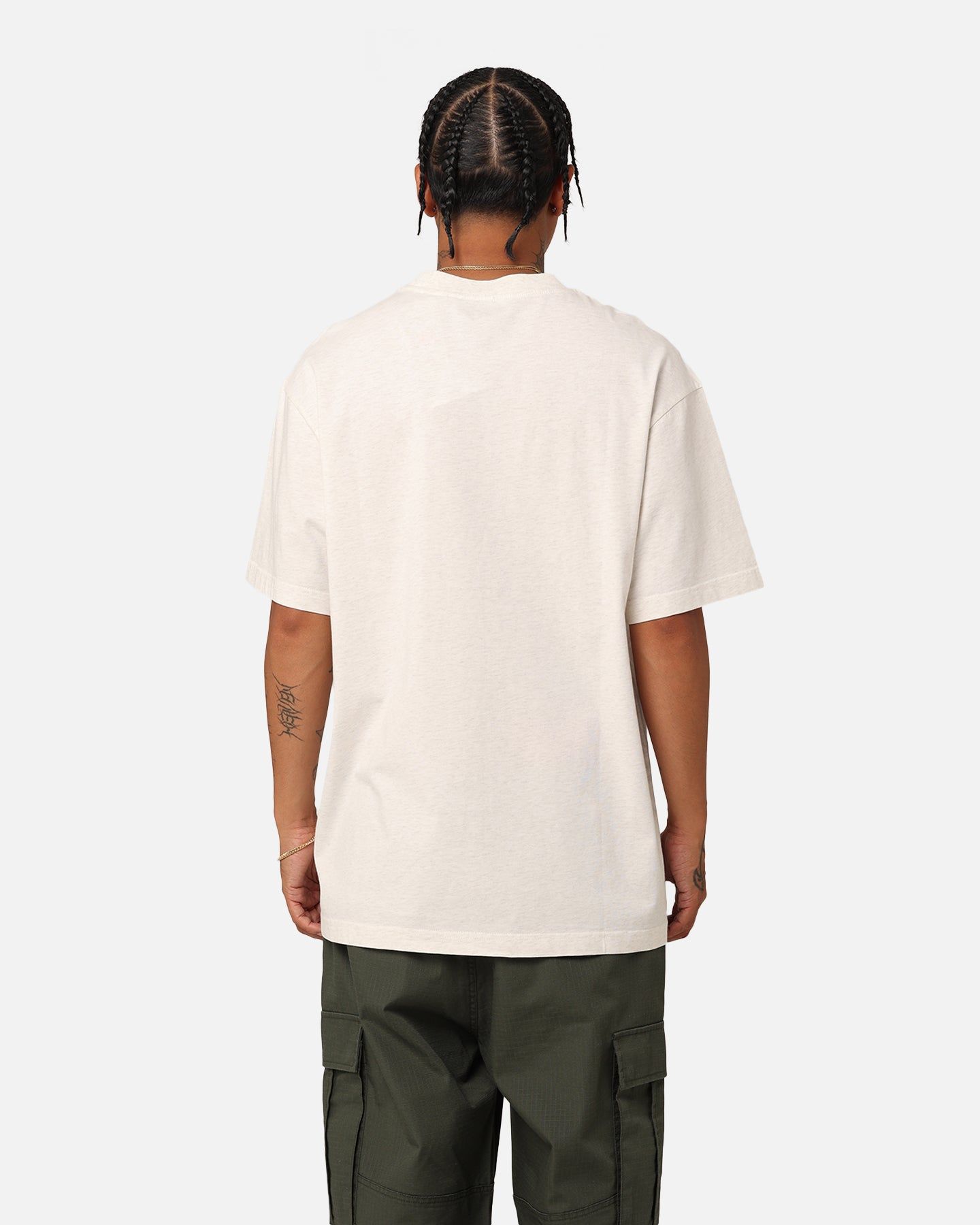 Mitchell & Ness Las Vegas Raiders Shield T-Shirt White Marle sold by Culture Kings product image thumbnail 4