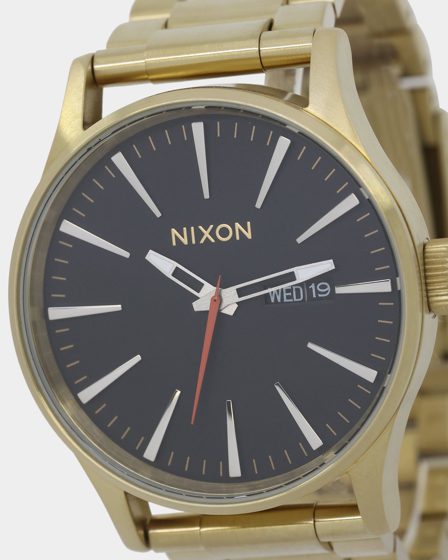 Nixon Sentry Stainless Steel Watch Yellow Gold/Black sold by Culture Kings product image thumbnail 3
