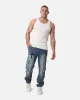 Saint Morta Sorcery Cargo Jeans Washed Blue sold by Culture Kings