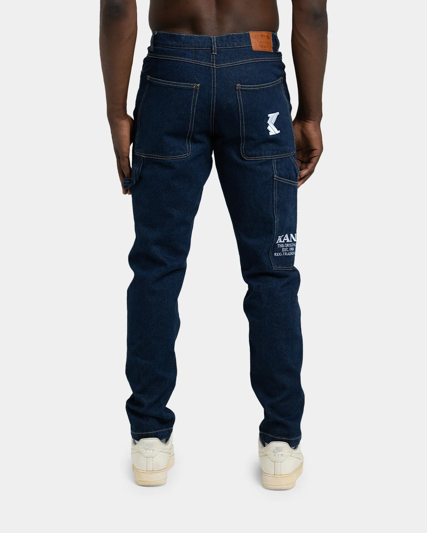 Karl Kani Retro Denim Pants Dark Blue sold by Culture Kings product image thumbnail 4
