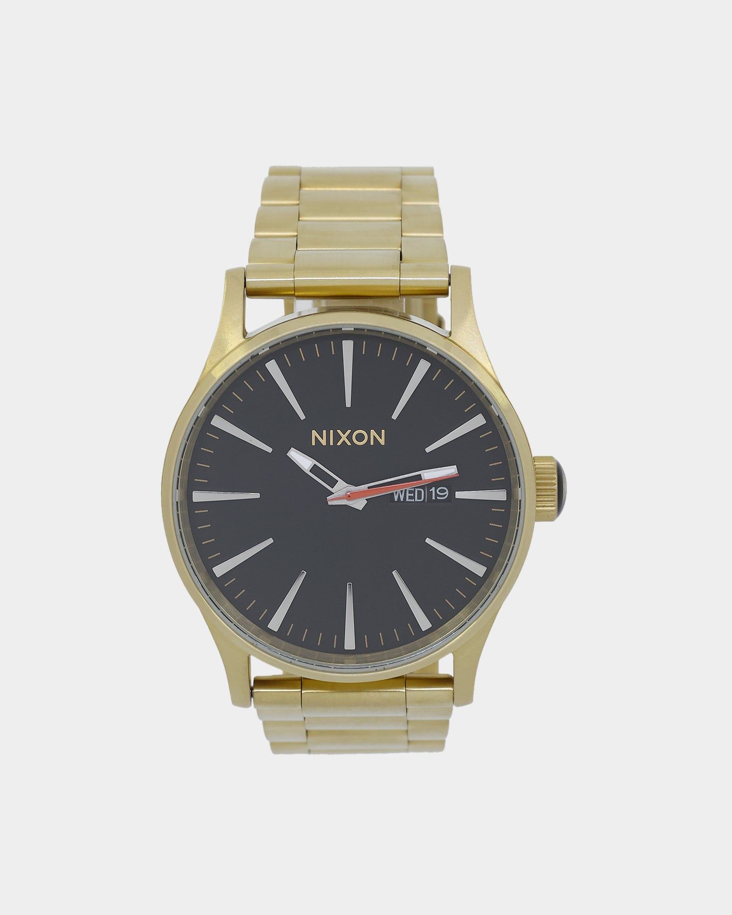 Nixon Sentry Stainless Steel Watch Yellow Gold/Black sold by Culture Kings product image thumbnail 2