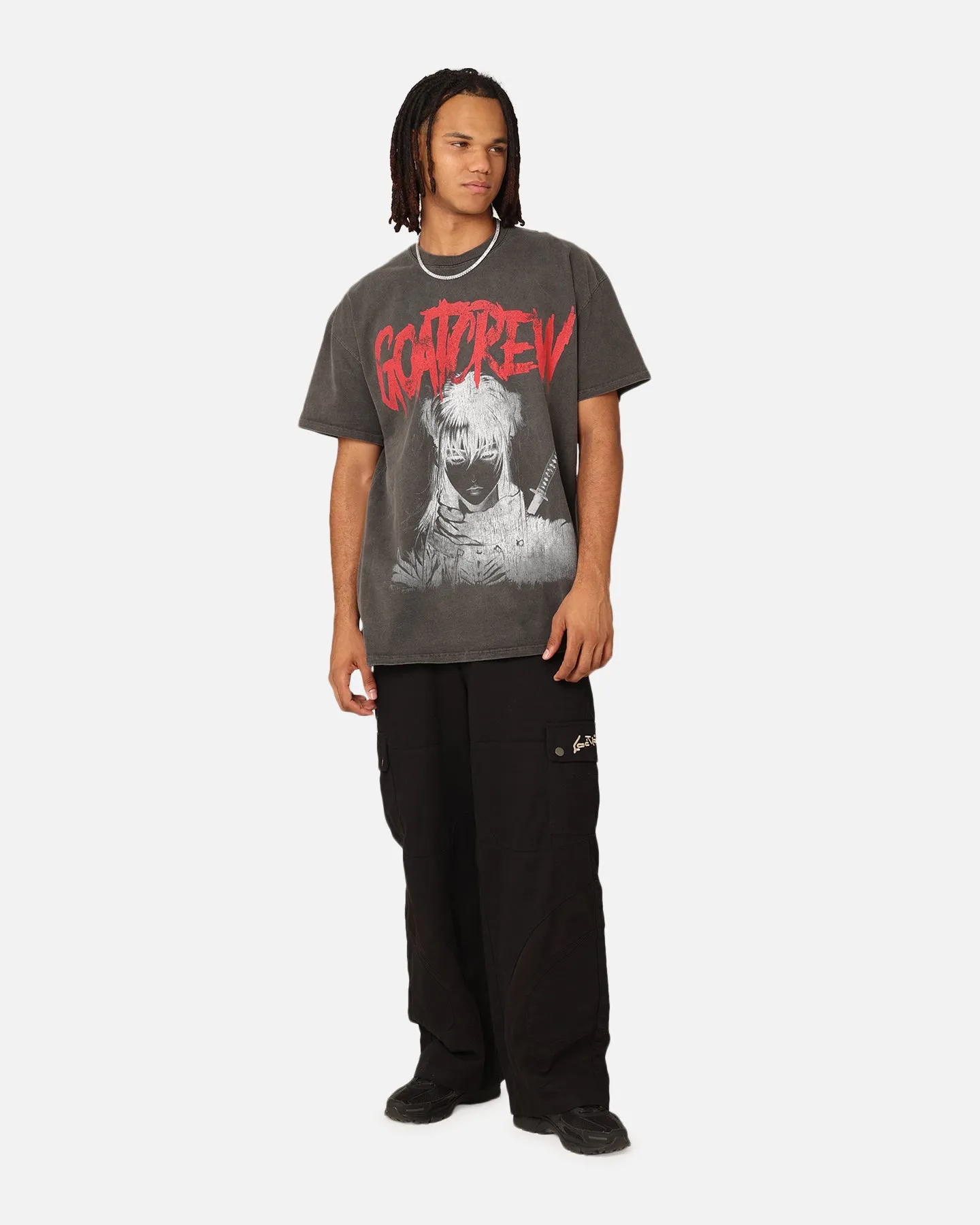 Goat Crew Crazed Heavyweight Vintage T-Shirt Black Wash sold by Culture Kings product image thumbnail 2