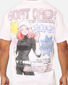 Goat Crew Demi Anime T-Shirt White sold by Culture Kings