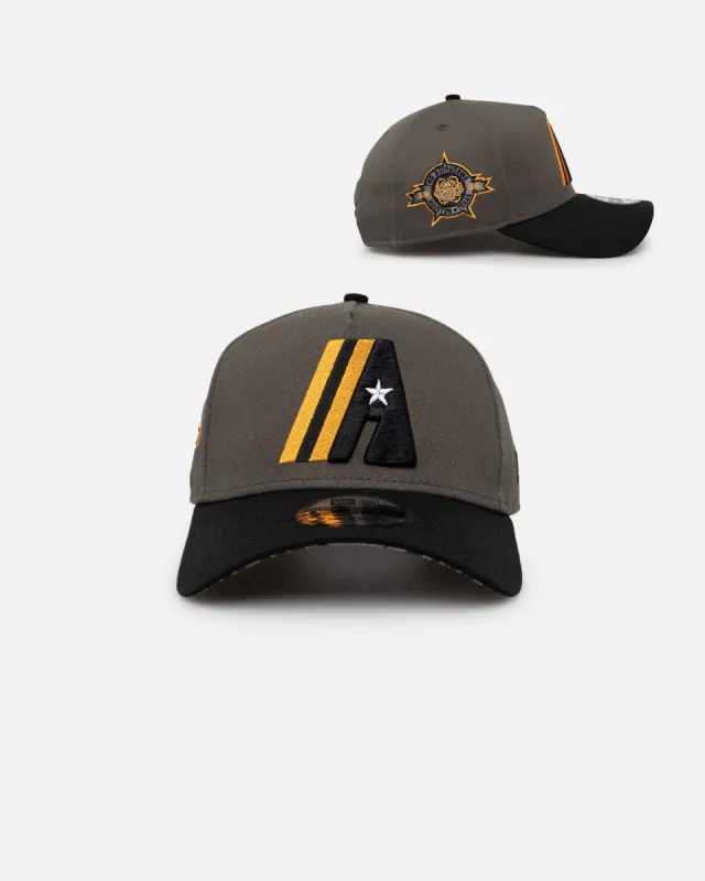 New Era Houston Astros 'Legendary Charcoal' 9FORTY A-Frame Snapback Charcoal/Black sold by Culture Kings