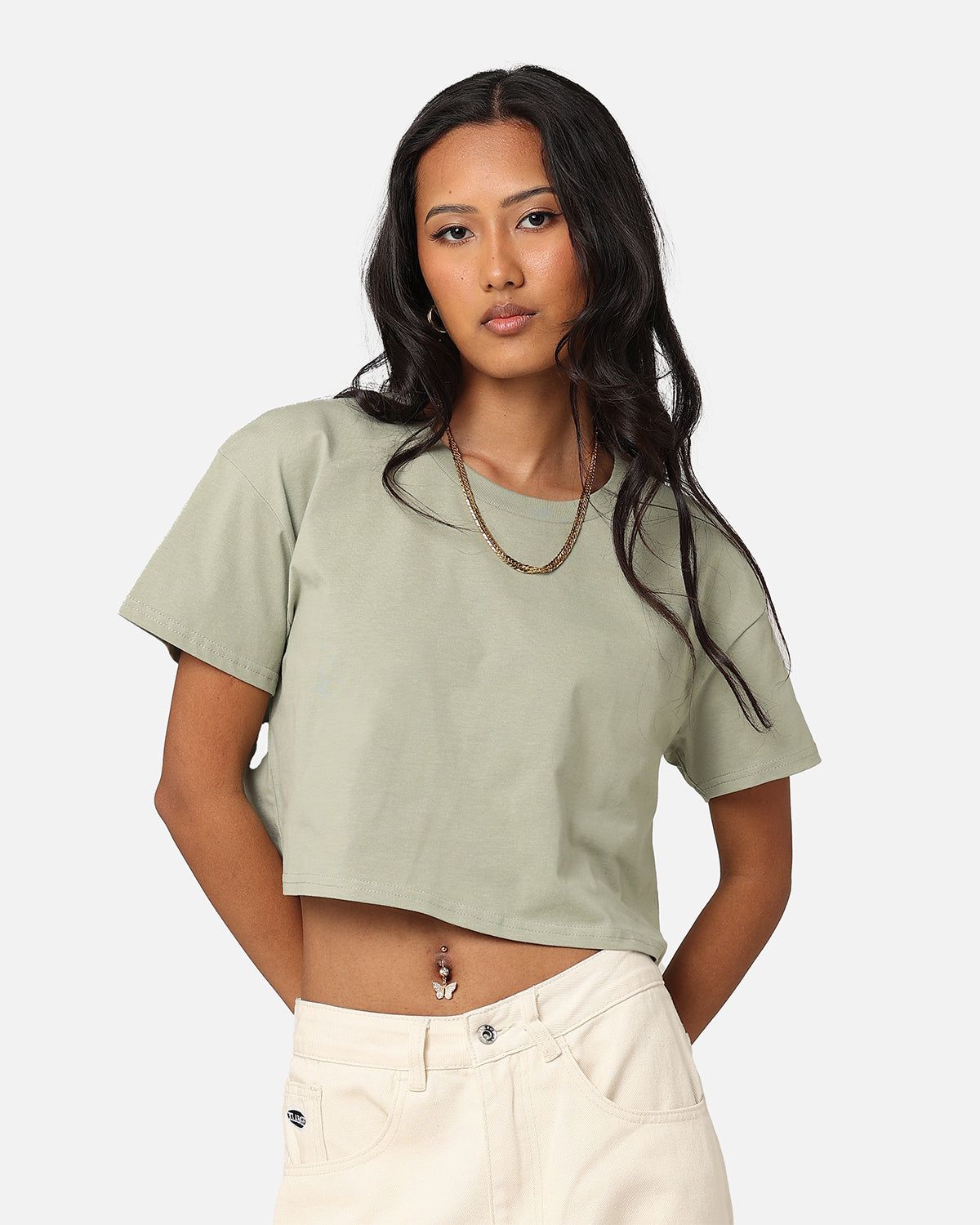 AS Colour Women's Crop T-Shirt Pistachio sold by Culture Kings