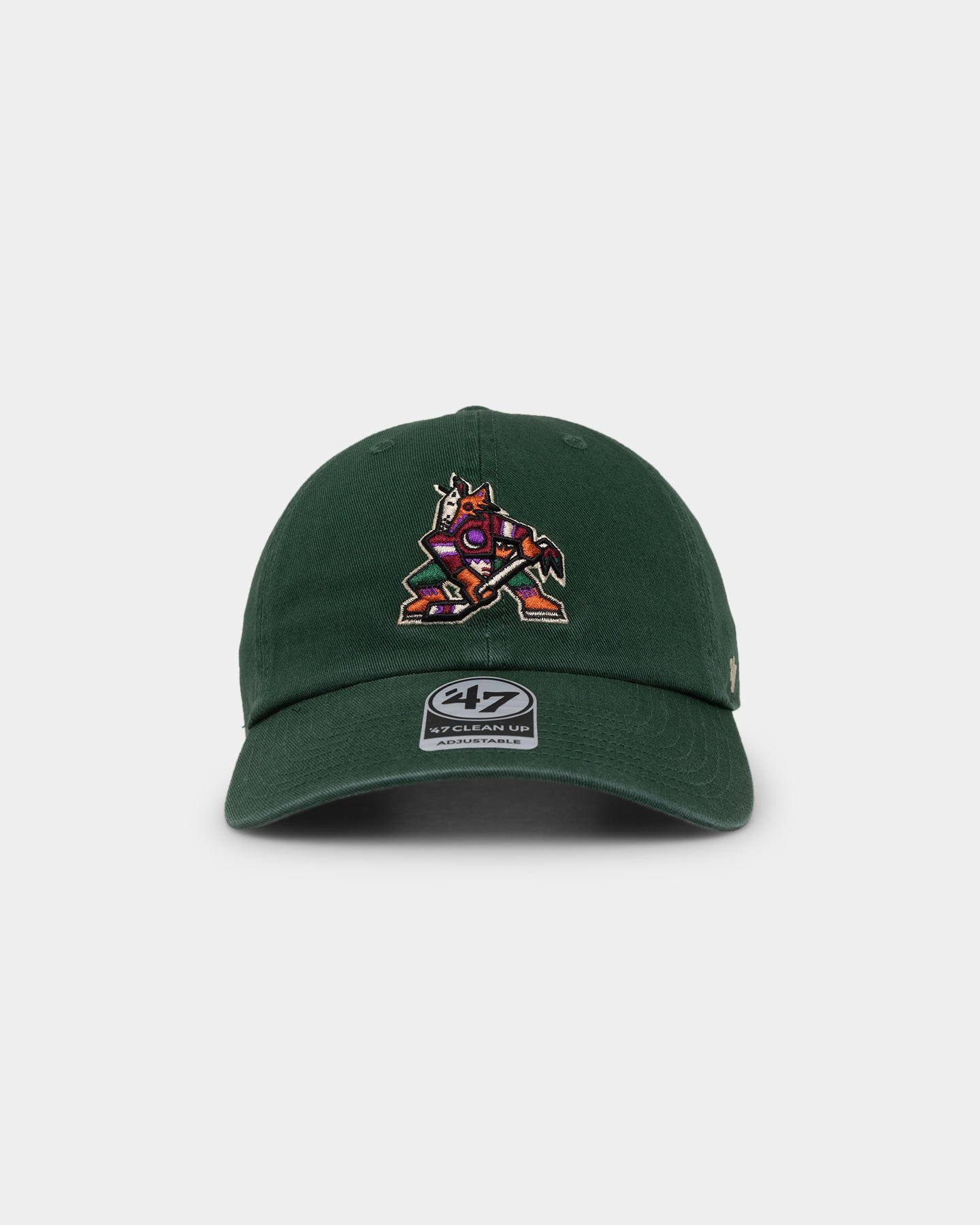47 Brand Arizone Coyotes 'LA Kings X Arizona Coyotes' Clean Up Strapback Dark Green sold by Culture Kings
