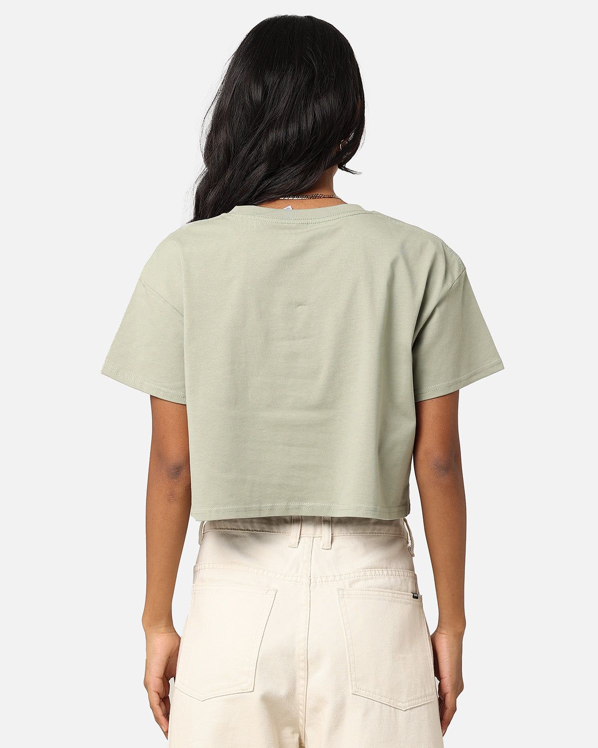 AS Colour Women's Crop T-Shirt Pistachio sold by Culture Kings product image thumbnail 3