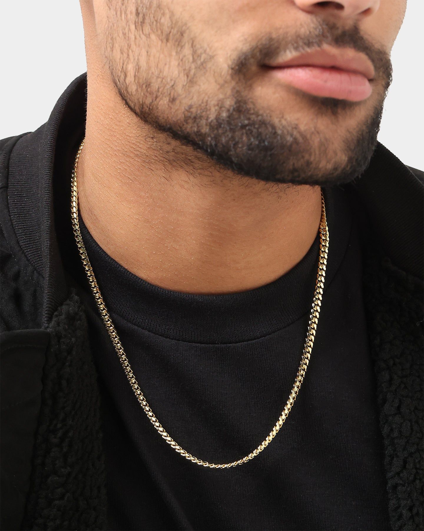 House Of Auric 5mm Cuban Link Chain 18K Gold Vermeil sold by Culture Kings