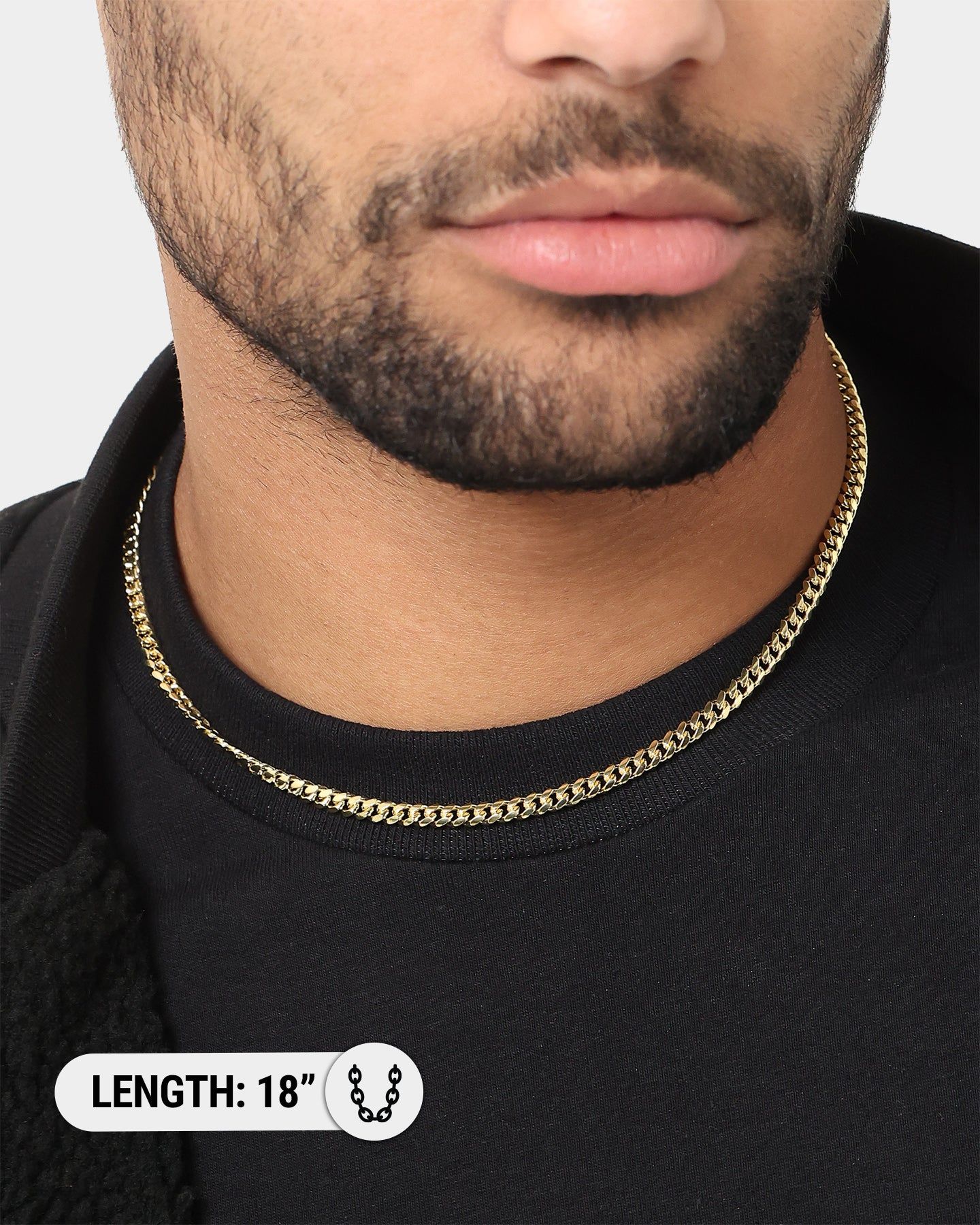 House Of Auric 5mm Cuban Link Chain 18K Gold Vermeil sold by Culture Kings product image thumbnail 7