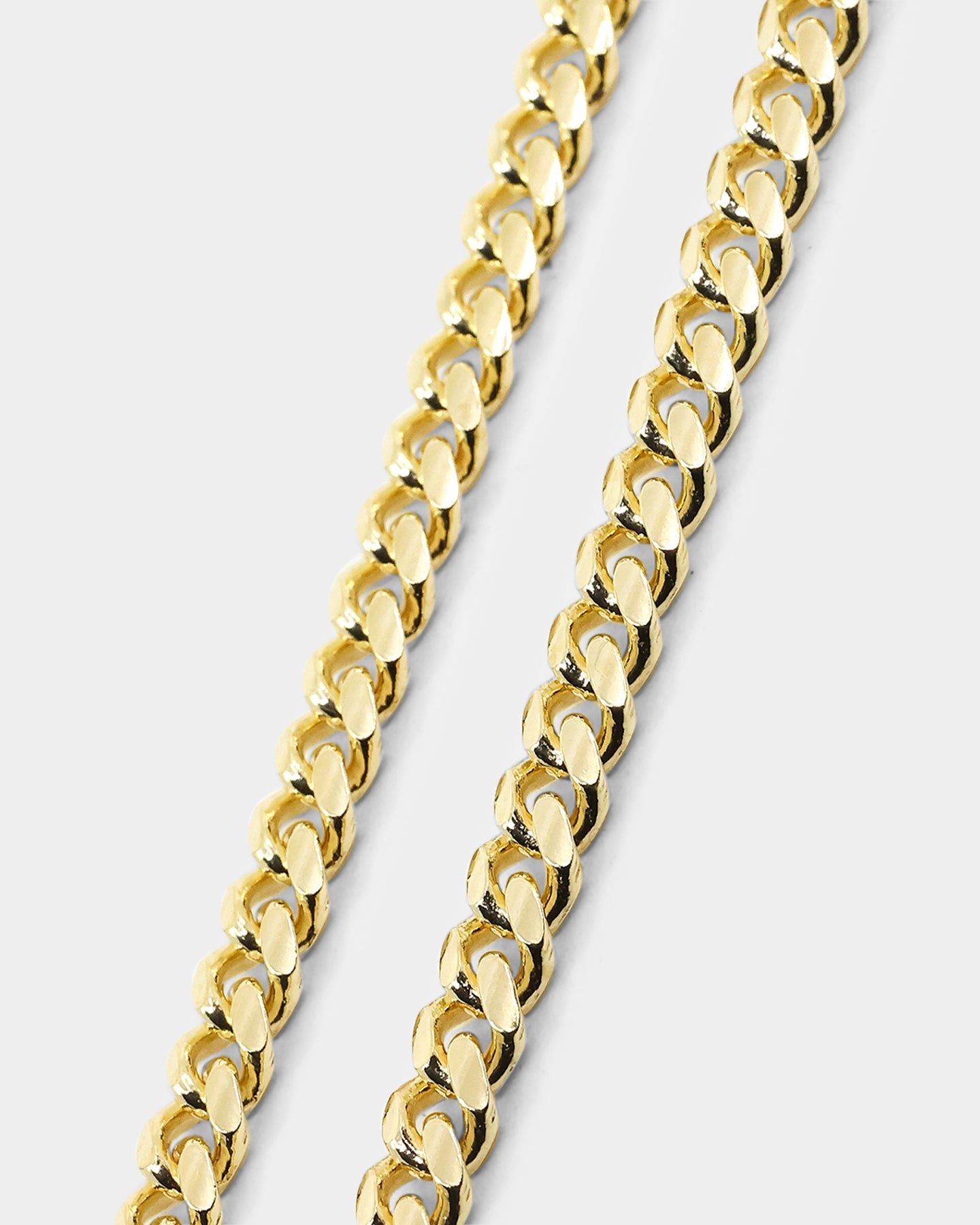 House Of Auric 5mm Cuban Link Chain 18K Gold Vermeil | Parallel