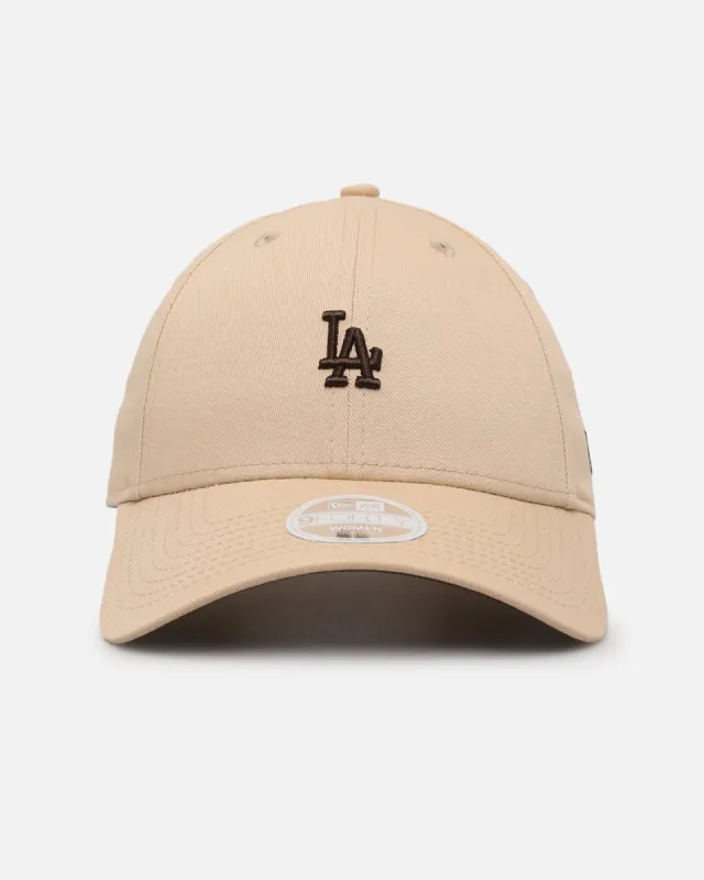 New Era Women's Los Angeles Dodgers 9FORTY A-Frame Strapback Oat Milk/Real Tree sold by Culture Kings