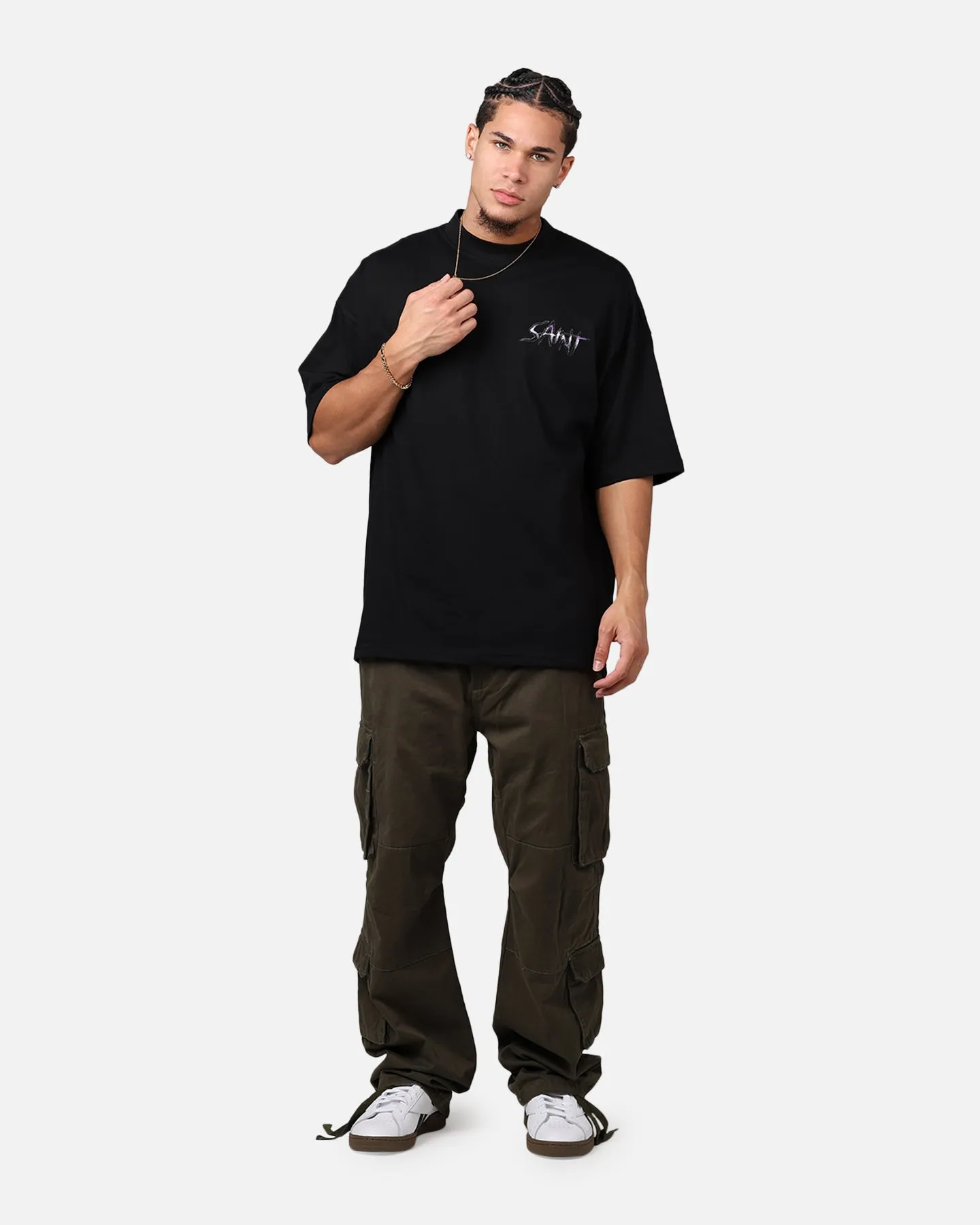 Saint Morta No Control T-Shirt Black sold by Culture Kings product image thumbnail 3