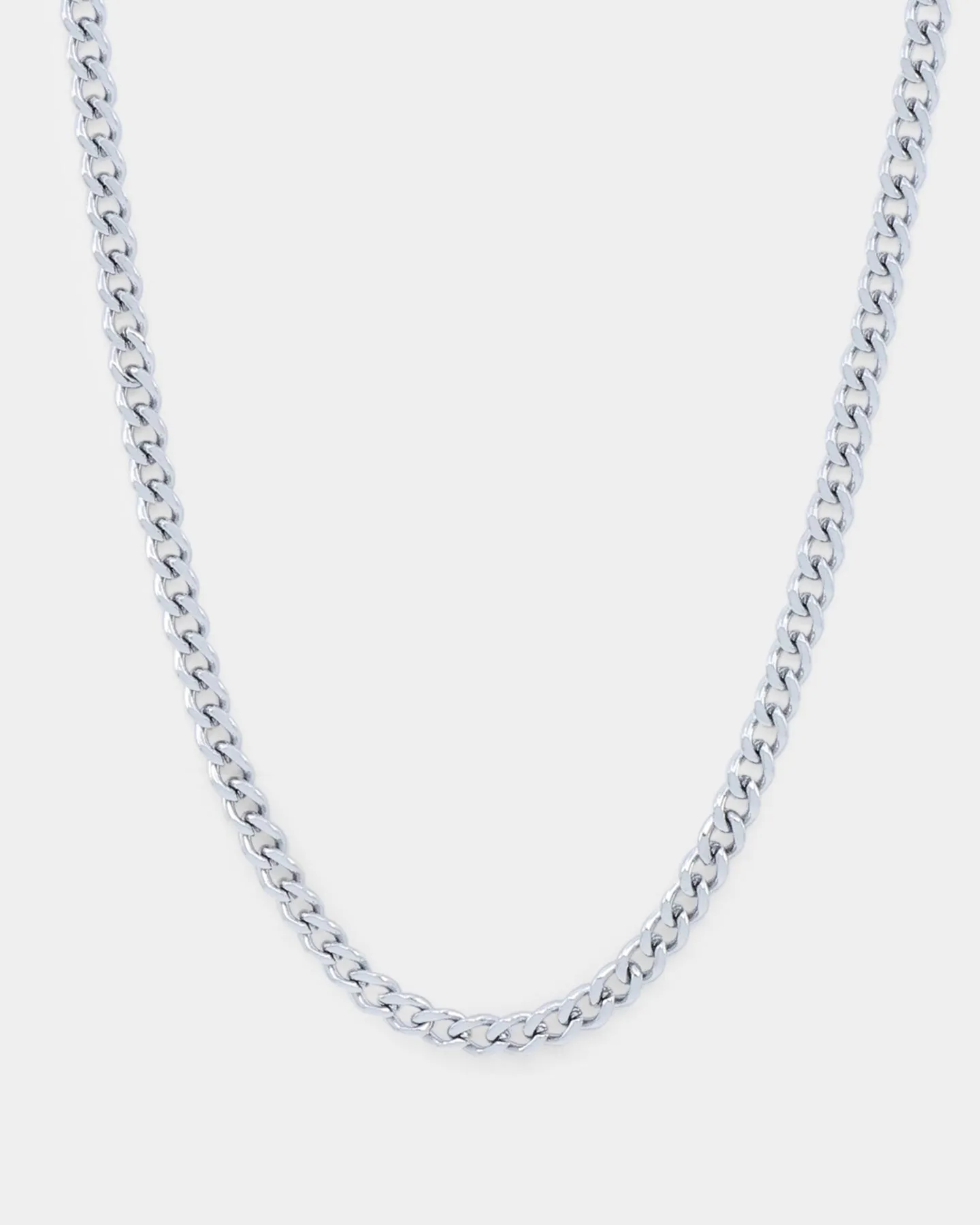 Saint Morta 3mm Micro Cuban Chain White Gold sold by Culture Kings product image thumbnail 2