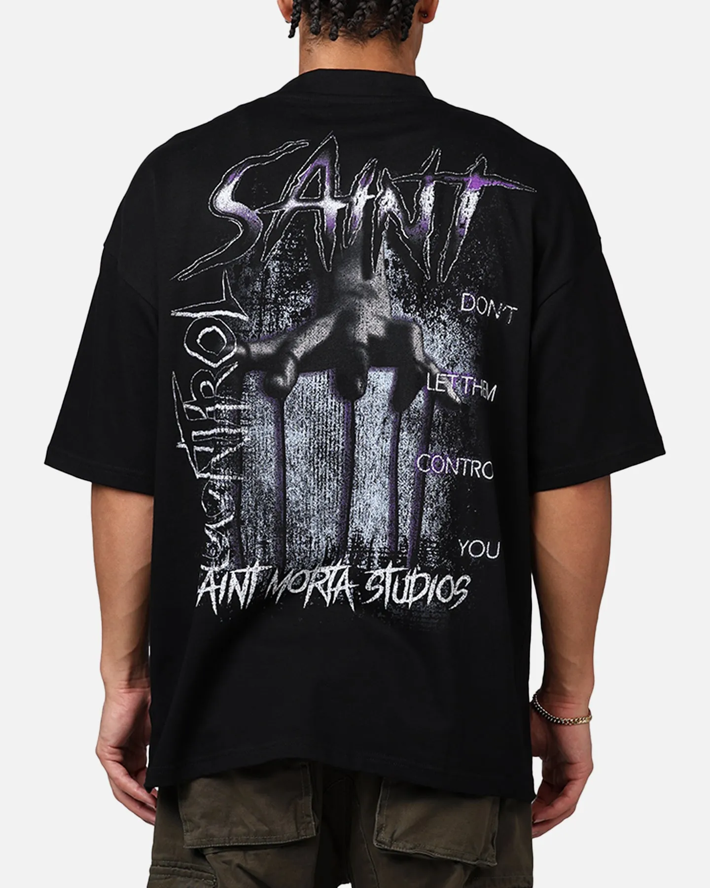 Saint Morta No Control T-Shirt Black sold by Culture Kings
