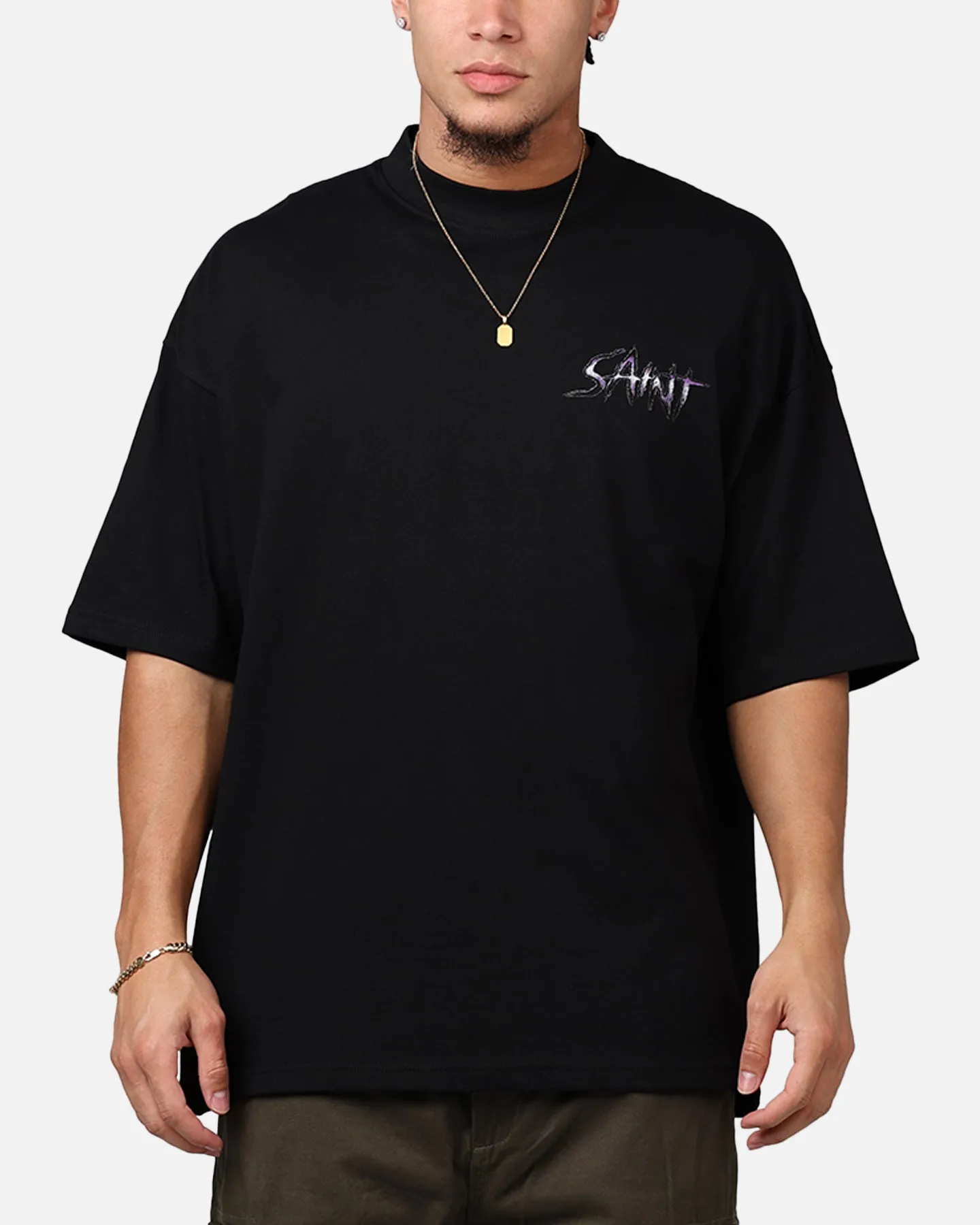 Saint Morta No Control T-Shirt Black sold by Culture Kings product image thumbnail 2