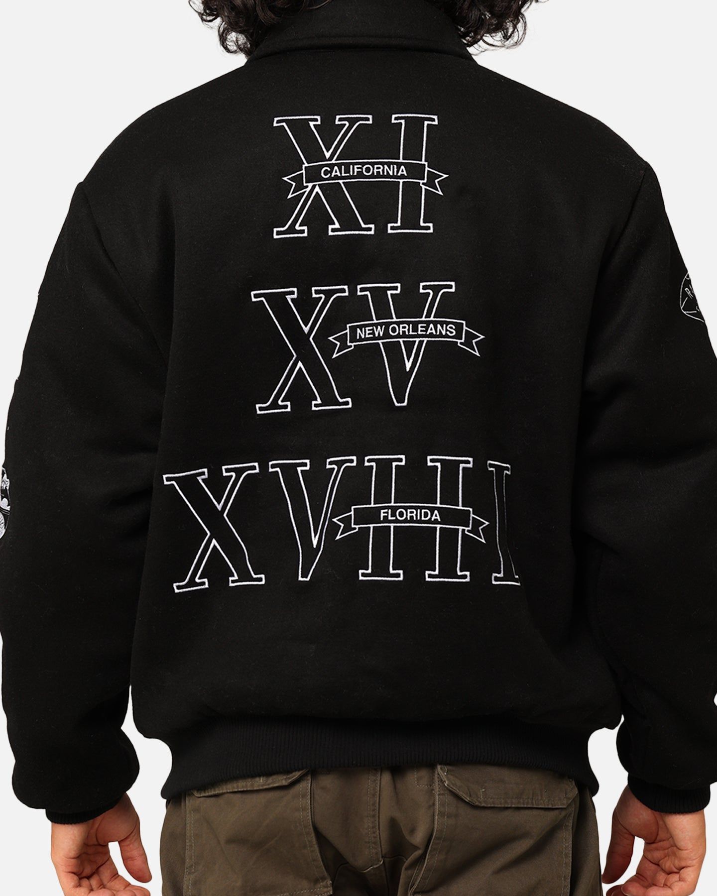 Mitchell & Ness Las Vegas Raiders Super Bowl Champs Jacket Black sold by Culture Kings product image thumbnail 5