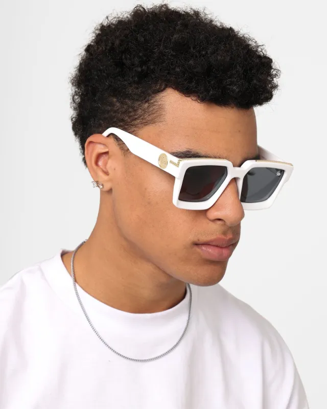 Belvoir & Co Hendrix Billion Sunglasses White sold by Culture Kings