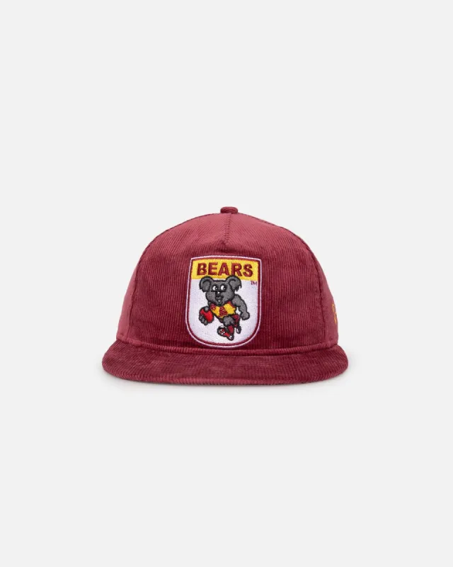New Era Brisbane Bears Golfer Snapback Cardinal Red sold by Culture Kings