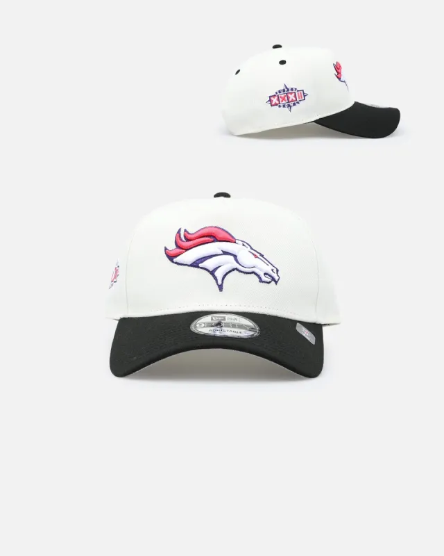 New Era Denver Broncos 'Neon Nights' 9FORTY Snapback Chrome/Black sold by Culture Kings