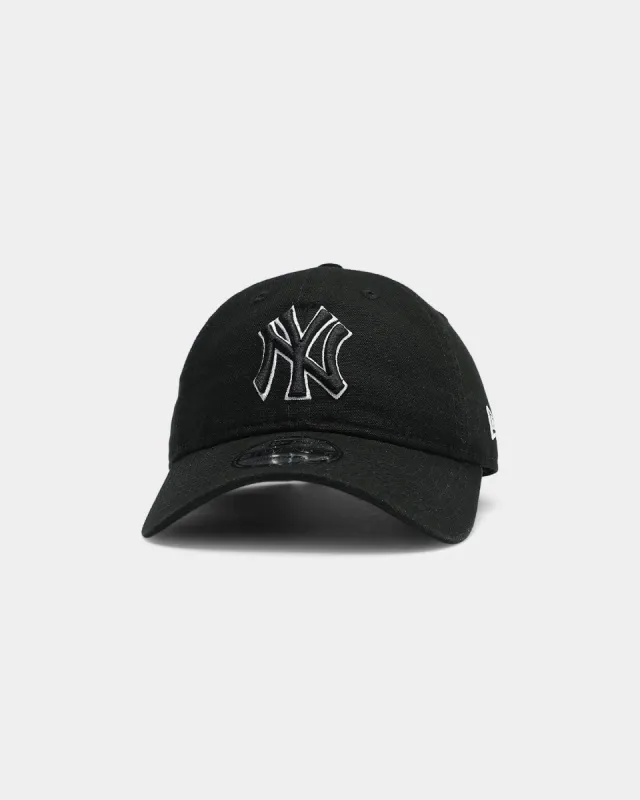 New Era New York Yankees 9TWENTY Stapback Black/Graphite sold by Culture Kings