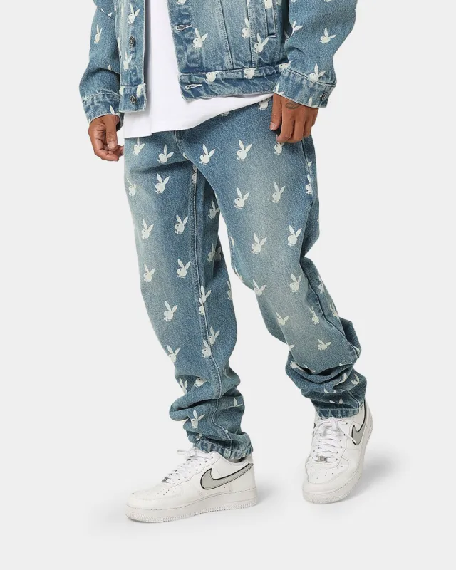 Playboy By CK Players Denim Jeans Vintage Blue sold by Culture Kings