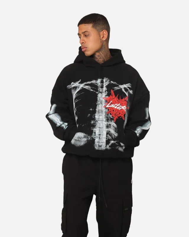 Loiter Ribcage Vintage Hoodie Black sold by Culture Kings