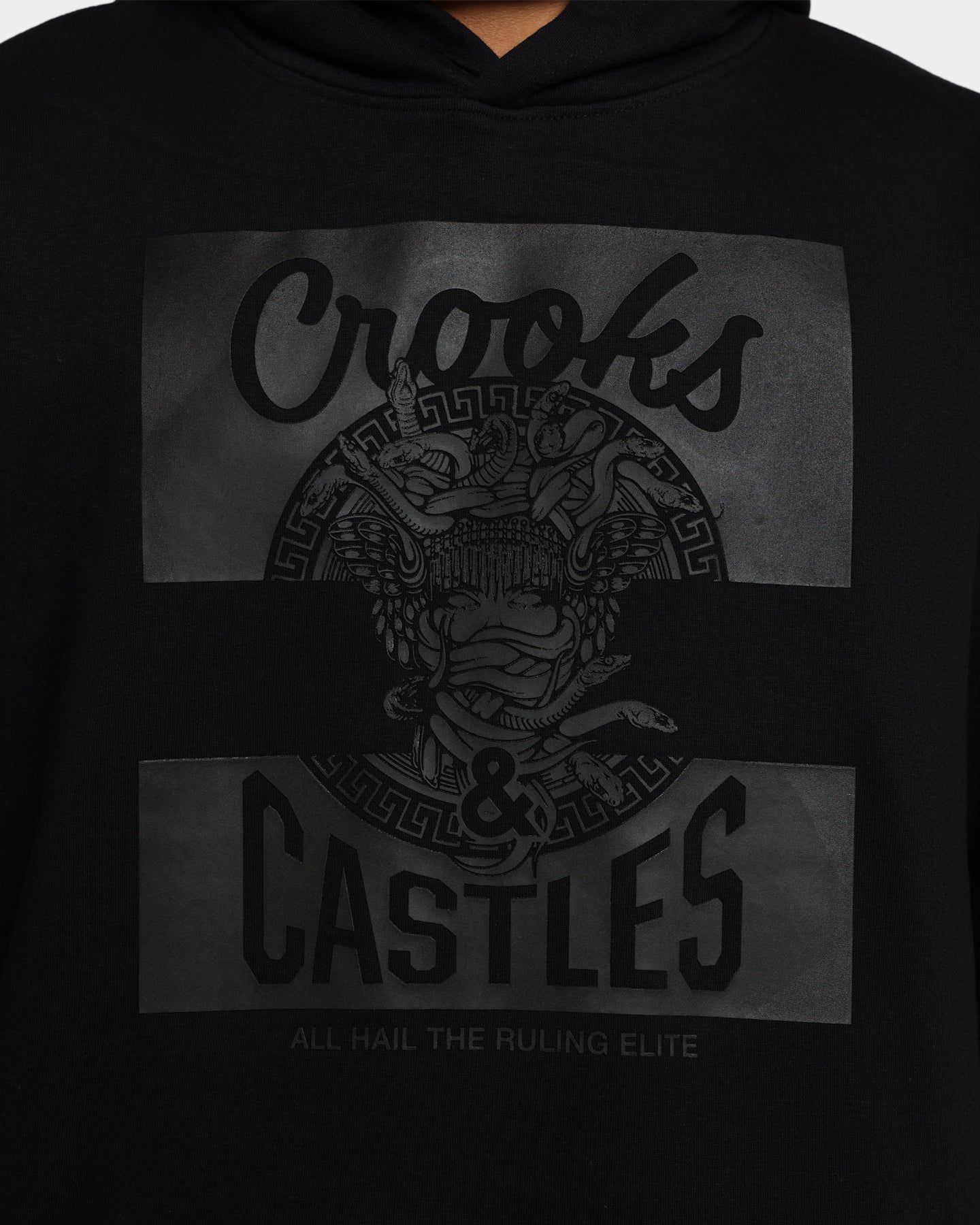 Crooks & Castles Mad Klepto Hoodie Black sold by Culture Kings product image thumbnail 3