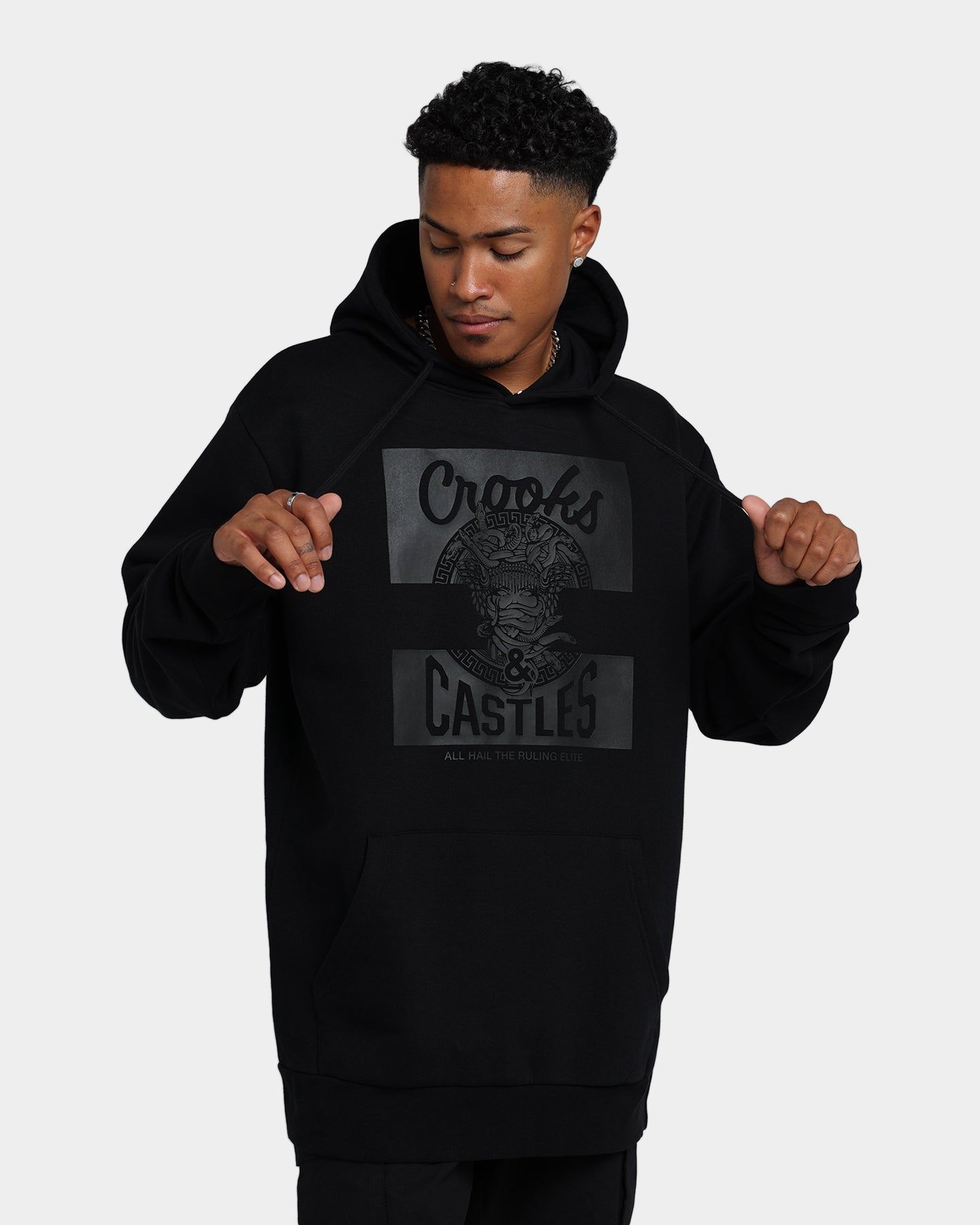 Crooks & Castles Mad Klepto Hoodie Black sold by Culture Kings
