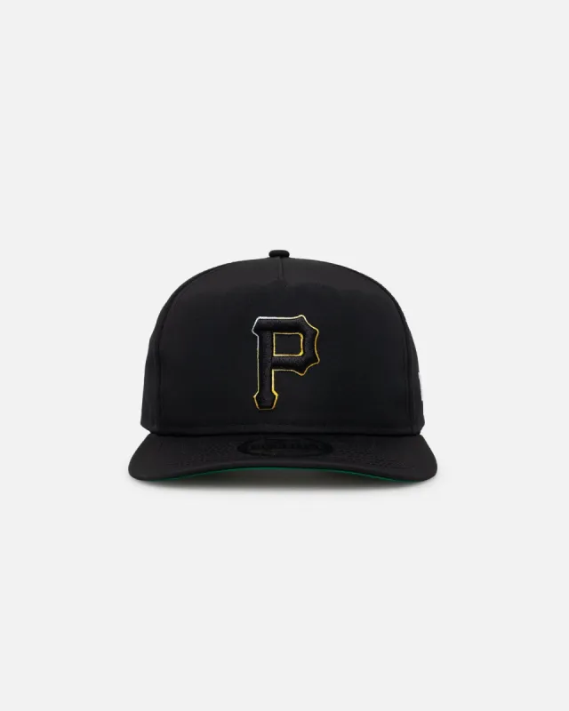 New Era Pittsburgh Pirates Golfer Pre-Curved Snapback Black/OTC sold by Culture Kings